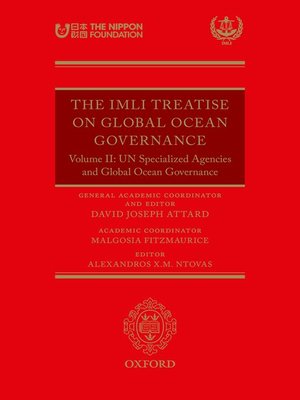 cover image of The IMLI Treatise On Global Ocean Governance